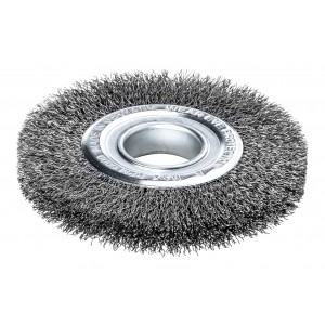 DRAHTBÜRSTE Ø 200 X 22 X Ø 50 MM, DRAHTDICKE 0.35 MM