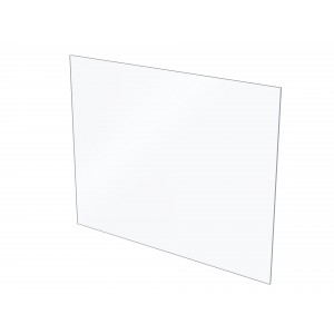 Vorsatzscheibe innen 106 x 90 mm