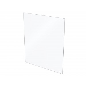 Vorsatzscheibe aussen 133 x 114 mm