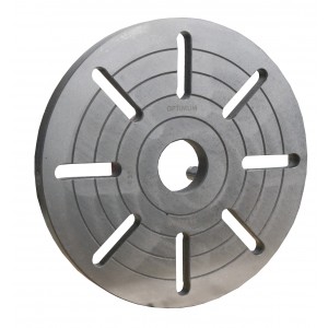 PLAN- AUFSPANNSCHEIBE Ø 450 MM CAMLOCK NR. 8