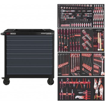 Kraftwerk BT900 Werkstattwagen, Pro-Line + Ht, 272-tlg.