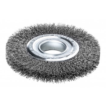 DRAHTBÜRSTE Ø 200 X 22 X Ø 50 MM, DRAHTDICKE 0.35 MM