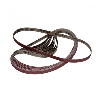 Schleifband braun, 10 x 330 mm, K180, 10 Stk