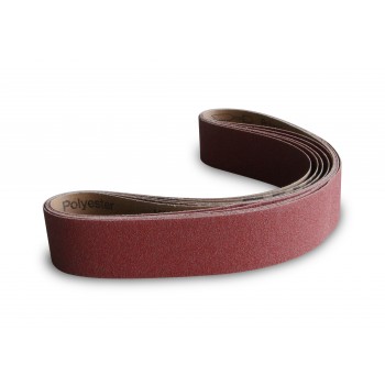 Schleifband braun, 50 x 1000 mm, K100, 5 Stk