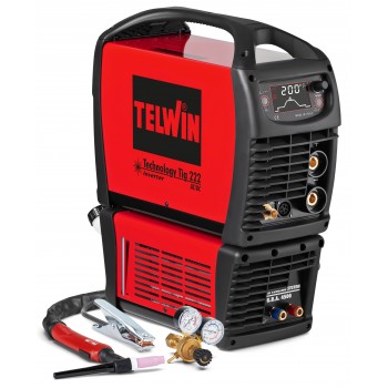 TELWIN TECHNOLOGY TIG 222 AC/DC - HF/LIFT VRD AQUA SCHWEISSANLAGE