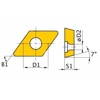 HM-WENDEPLATTE DNMG 150408, 5 STK