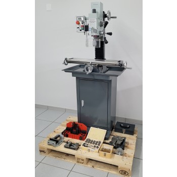 BF 20L Vario Bohr-Fräsmaschine OPTImill mit Unterbau und Zubehör