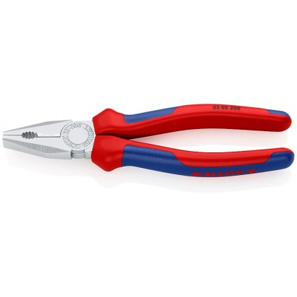 KNIPEX KOMBIZANGE 200 MM, VERCHROMT