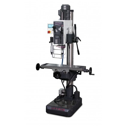OPTIdrill DH 40CTD Säulen-Getriebebohrmaschine mit elektrischem Pinolenvorschub und Digitalanzeige