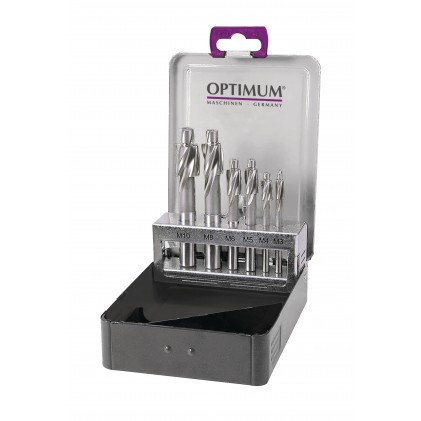Optimum Flachsenker-Satz M3-M10, HSS, 6-tlg.